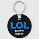 Search for bizarre round key rings Cartoon