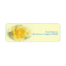 Search for yellow rose return address labels Trendy