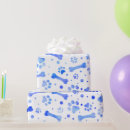 Search for animal lover wrapping paper Blue