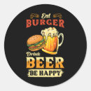 Search for funny burger stickers Humour