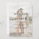 Search for vellum photo wedding invitations Modern