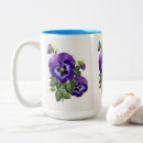 Search for purple pansy mugs Blue