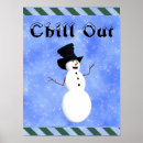Search for chill out posters Snowman