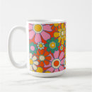 Search for retro floral mugs 60s
