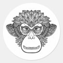 Search for monkey art stickers Zendala