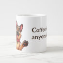 Search for german shepherd cartoon mugs Funny