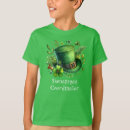 Search for leprechaun kids tshirts Green