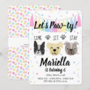 Search for labrador birthday invitations Pawty