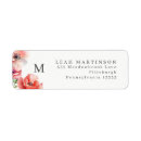 Search for poppies return address labels Modern