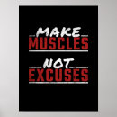 Search for no excuses posters Fitness