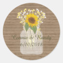 Search for sunflower mason jar stickers Country