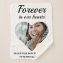 Search for in loving memory blankets Memorial service