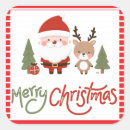 Search for santa and reindeer stickers Classic