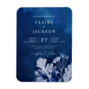 Search for blue floral wedding magnets Summer
