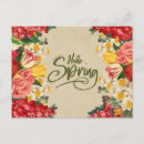 Search for vintage spring postcards Garden