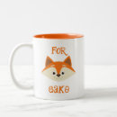 Search for for fox sake coffee mugs Illustration