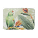Search for green leaves bath mats Watercolor