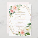 Search for geometric engagement party invitations Watercolor