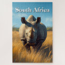 Search for rhino puzzles Watercolor