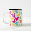 Search for rainbow butterfly mugs Multicolor