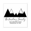 Search for mountain rubber stamps Modern