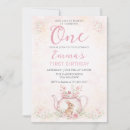 Search for some bunny is turning one invitations Whimsical