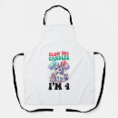 Search for unicorn birthday party aprons Rainbow