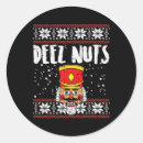 Search for deez nuts stickers Xmas