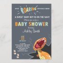 Search for dino baby shower invitations Gender neutral