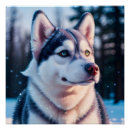 Search for huskies posters Winter