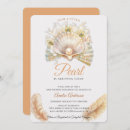 Search for pearl baby shower invitations Oyster