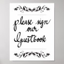 Search for please our guestbook sign signs Typography