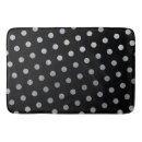 Search for black and silver bath mats Grey