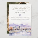 Search for landscape save the dates Simple minimal