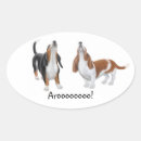 Search for basset stickers Puppies