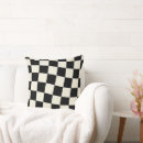 Search for black and white grid cushions Pattern