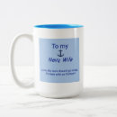 Search for navy wife mugs For her