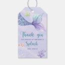 Search for mermaid gift tags Mermaid thank you