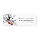 Search for chickadee return address labels Nature