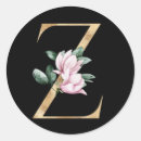 Search for z monogram stickers Floral