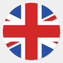 Search for union jack round stickers Europe
