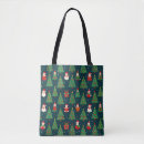 Search for holiday tote bags Santa claus