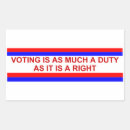 Search for civic stickers Vote