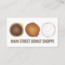 Search for donut shop business cards Doughnut