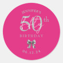 Search for hot pink birthday stickers Silver
