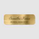 Search for golden name tags Luxury