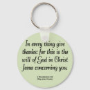 Search for give thanks key rings Christian