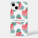 Search for tropical floral iphone cases Pink
