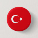 Search for turkish flag badges Flag of turkey