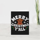 Search for merry yall christmas cards Cowboy